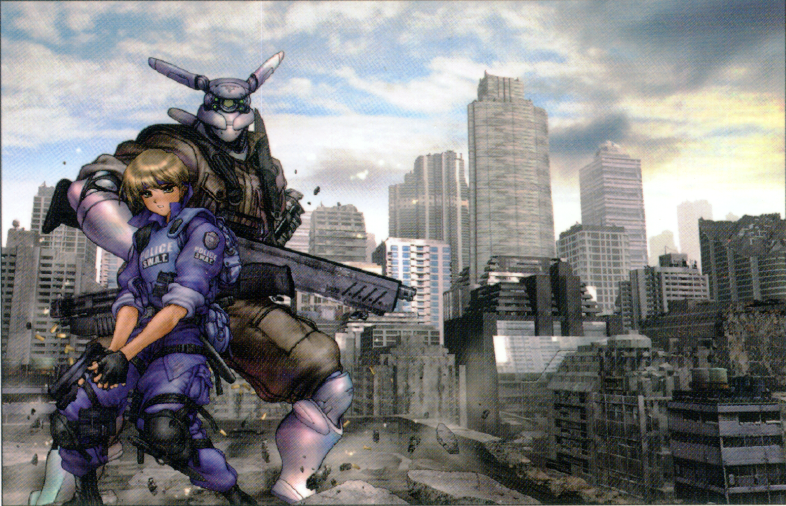 Shirow Masamune Appleseed Briareos Hecatonchires Deunan Knute Gun Screening 66891 Yandere 